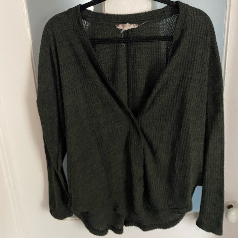 MARSHALLS Green Cardigan
